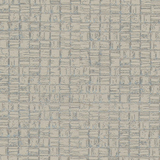 Sugar Cube Pewter by Carole Designer Fabric Stone 100% Polyester India NONE 54" - Swanky Fabrics -