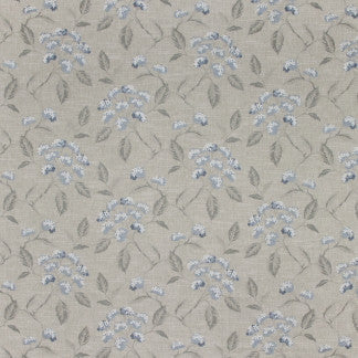 June Bride Fresco by Carole Designer Fabric French Navy 58% Cotton, 42% Polyester India N/A Horizontal: 17" and Vertical: 12 1/4" 51" - Swanky Fabrics -