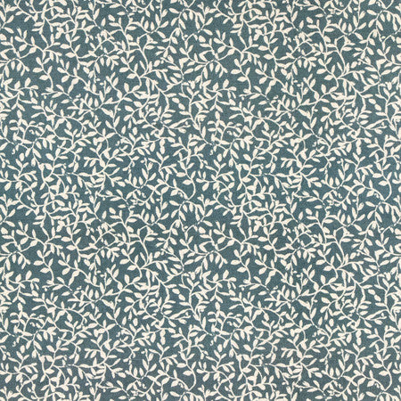 Dress The Part Indigo by Carole Designer Fabric Making Waves 85% Cotton, 15% Linen 45,000 Martindale Circular Rubs 6 5/8" V, 6 5/8" H 54" - Swanky Fabrics -