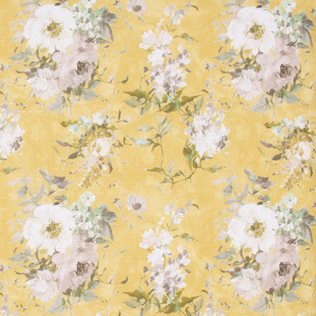 Can't Imagine Lemon by Carole Fabric Lemongrass 55% Linen, 45% Viscose- Washed UK N/A </p><p>Repeat: 17 3/4" V, 17 3/4" H 52.375" - Fabric Carolina -