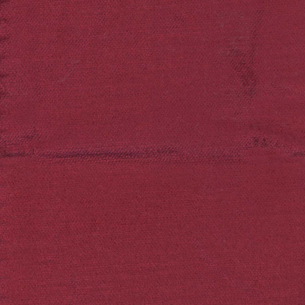 Red Hot Crimson by Carole Fabric Velvet Touch 60% Cotton, 40% Rayon China Passes 25,000 Double Rubs Wyzenbeek Horizontal: 0 and Vertical: 0 56 - Fabric Carolina -