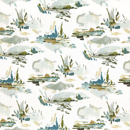Palette Play Dune by Carole Fabric Hidden Treasure 100% Cotton Spain  27" V, 13 1/2" H HD 54"  - Fabric Carolina -