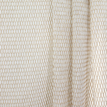 Light It Up Raffia by Carole Fabric Sheer Divine,Sheer Movement 100% Polyester Turkey  1 1/4" V, 1/2" H 118"  - Fabric Carolina -