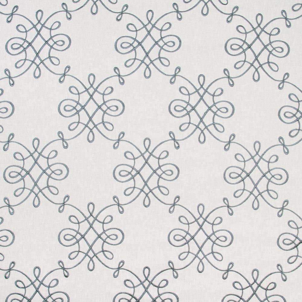 State Of Grace Dusk Blue by Carole Designer Fabric Desert Wanderer 60% Polyester, 30% Cotton, 10% Linen India N/A Horizontal: 13 and Vertical: 1575 50 - Swanky Fabrics -