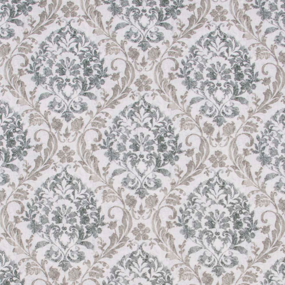 Porchester Charcoal by Carole Fabric Ash Oak 100% Polyester India 30,000 Wyzenbeek Double Rubs Horizontal: 13.5 and Vertical: 13.5 54 - Fabric Carolina -