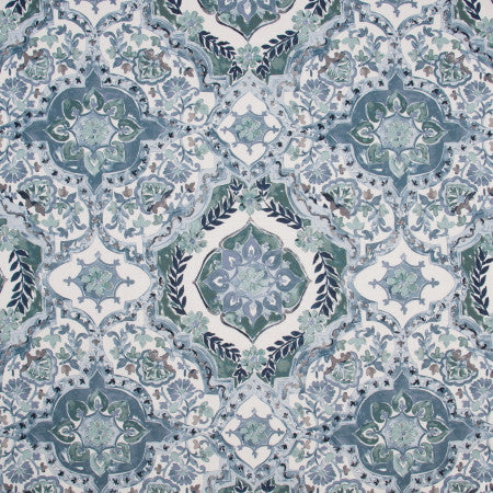 Granite Springs Denim by Carole Fabric BREATHTAKING 100% Polyester China Passes 30,000 Double Rubs Wyzenbeek Horizontal: 27" and Vertical: 27" V 55" - Fabric Carolina -