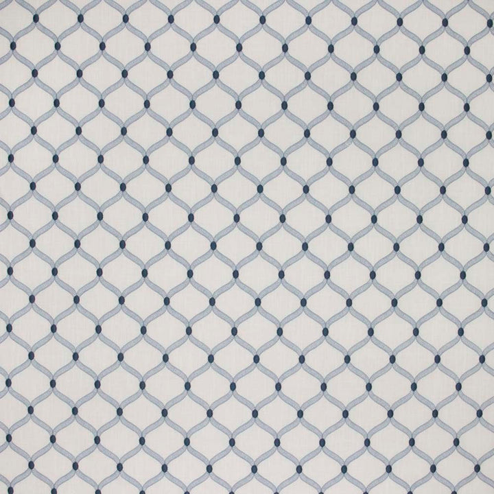 Only For You Marina by Carole Designer Fabric French Navy 73% Cotton, 27% Polyester India N/A Horizontal: 375 and Vertical: 45 54 - Swanky Fabrics -