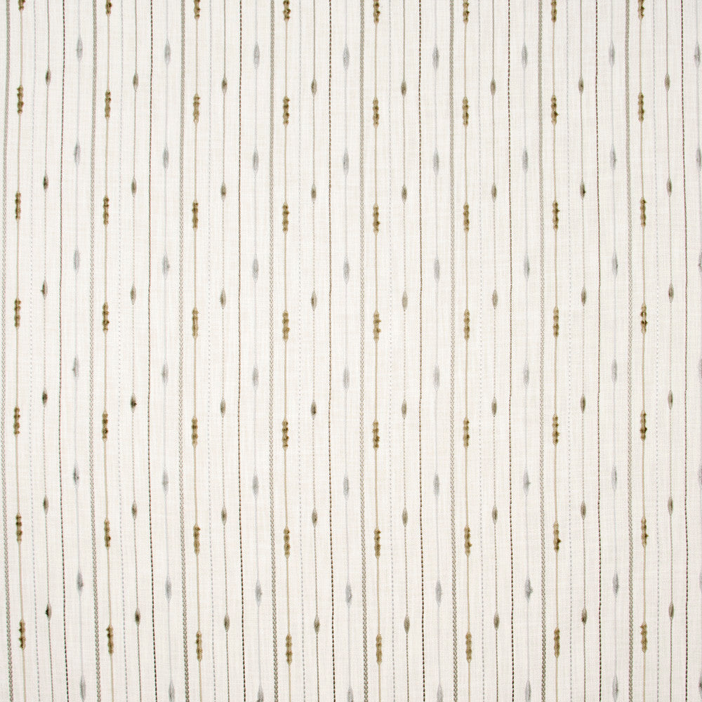 In A Row Chrome by Carole Fabric Haven 100% Polyester India Passes 30,000 Double Rubs Wyzenbeek Horizontal: 525 and Vertical: 625 52.75 - Fabric Carolina -