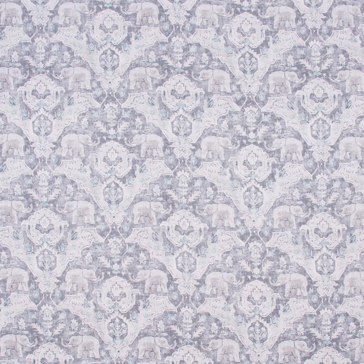 Elephant Parade Platinum by Carole Fabric Jungle Safari 55% Linen, 45% Viscose-Soil Release S Korea Passes 27,000 Double Rubs Wyzenbeek Horizontal: 13.5 and Vertical: 13.5 54 - Fabric Carolina -