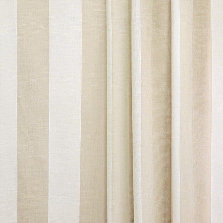 Car Ride Linen by Carole Designer Fabric Sheer Movement 100% Polyester Turkey 6 1/2" H 118" - Swanky Fabrics -