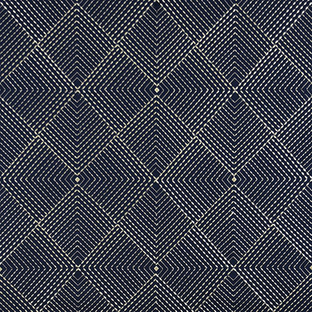 Focus On Me Navy by Carole Fabric From The Heart 65% Cotton, 30% Rayon, 5% Zari India N/A </p><p>Repeat: 15" V, 13" H 52" - Fabric Carolina -