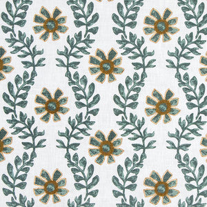Kylie Teal by Carole Fabric