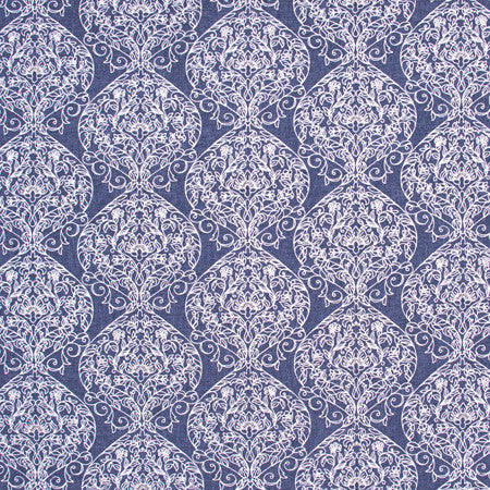 Unexpected Love Denim by Carole Fabric Bluebird 70% Polyester, 30% Cotton India N/A </p><p>Repeat: 9" V, 15 7/8" H 51.5" - Fabric Carolina -