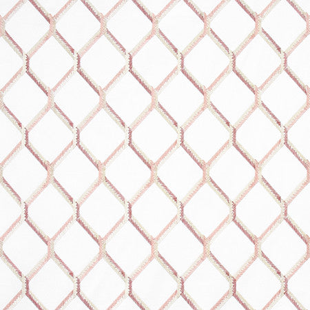 Money Maker Blush by Carole Fabric Prisma Base: 100% Cotton. Embr: 75% Cotton, 25% Rayon INDIA  6 1/4" V, 4 3/8" H 52"  - Fabric Carolina -