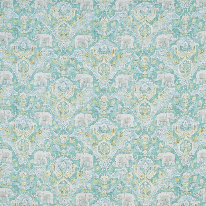 Elephant Parade Caribe by Carole Fabric Jungle Safari 55% Linen, 45% Viscose-Soil Release S Korea Passes 27,000 Double Rubs Wyzenbeek Horizontal: 13.5 and Vertical: 13.5 54 - Fabric Carolina -