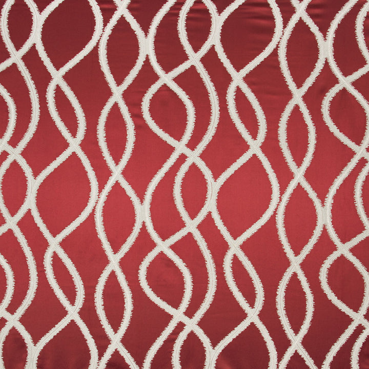 Scintillating Style Scarlet by Carole Fabric Modern Castle 60% COTTON, 40% POLYESTER INDIA N/A Horizontal: 1675 and Vertical: 155 5075 - Fabric Carolina -