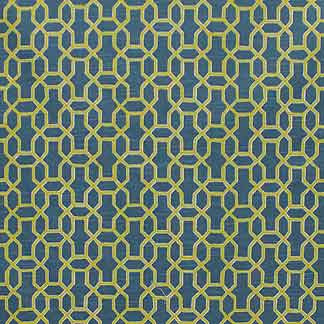 Reap Peacock by Carole Fabric Surfs Up 100% Cotton USA Passes 15,000 Double Rubs Wyzenbeek Horizontal: 4 1/2" and Vertical: 9"V 55" - Fabric Carolina -