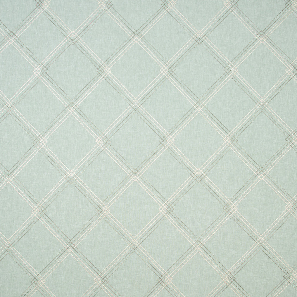 At The Peak Seafoam by Carole Fabric For The Window 52% Polyester, 42% Cotton, 6% Rayon India N/A Horizontal: 175 and Vertical: 185 515 - Fabric Carolina -