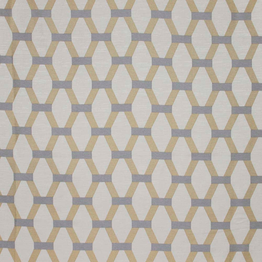 Gauntlet Metal by Carole Fabric Modern Edge 55% Polyester, 28% Cotton, 17% Viscose India 36,000 Wyzenbeek Double Rubs Horizontal: 10.625 and Vertical: 6.25 55 - Fabric Carolina -