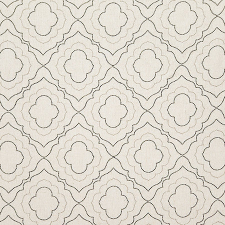 Song For You Midnight by Carole Fabric Earth & Stone 50% Polyester, 40% Cotton, 10% Linen China  11 1/2" V, 8 1/2" H 53"  - Fabric Carolina -