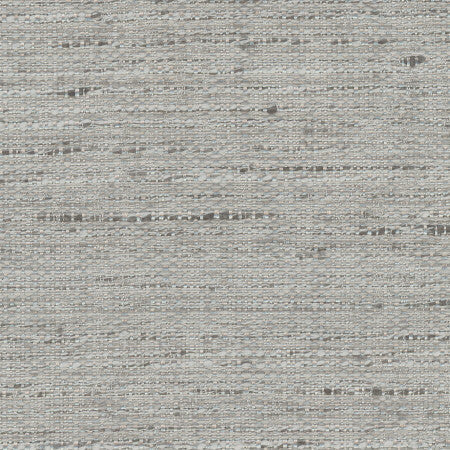 Harpoon Pearl Grey by Carole Designer Fabric Pewter 100% Polyester India N/A </p><p>Repeat: None 54" - Swanky Fabrics -
