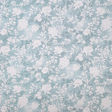 Calming Breath Dream Blue by Carole Fabric Dewdrop 75% Cotton, 25% Linen-Soil Repellent Pakistan 17,000 WYZENBEEK DOUBLE RUBS 25" V, 13 1/4" H HD 54"  - Fabric Carolina -