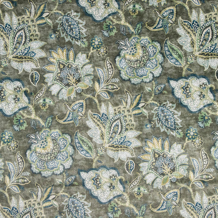 Vast Array Stratosphere by Carole Fabric Serene Green 100% Polyester 50,000 Wyzenbeek Double Rubs 26 1/2" V, 13 1/4" H HD 55.5" - Fabric Carolina -
