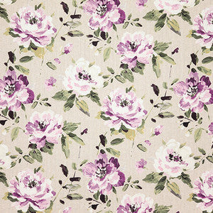 Trust Your Heart Plum by Carole Fabric