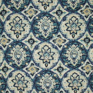 Culture Seaglass by Carole Fabric Night Sky 67% Viscose, 33% Linen Spain Passes 15,000 Double Rubs Wyzenbeek </p><p>Repeat: 27" V, 27" H 54" - Fabric Carolina -