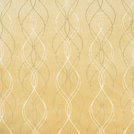 Greatest Luxury Golden by Carole Designer Fabric WINNER'S CIRCLE 100% Polyester China Passes 92,000 Double Rubs Wyzenbeek Horizontal: 17 3/4" D and Vertical: 15 1/2" 57" - Swanky Fabrics -