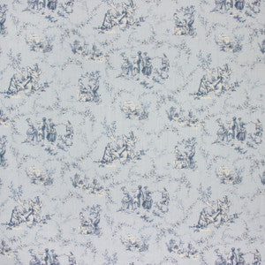 Family Retreat Periwinkle by Carole Fabric