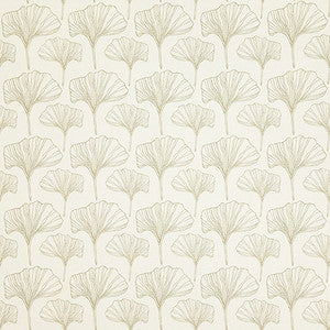 Ginkgo Sketches Natural by Carole Fabric