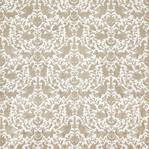 Woodland Animals Ivory by Carole Fabric
