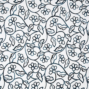Ainsley Way Navy by Carole Fabric
