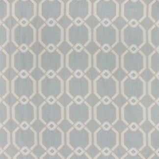 Graceful Gate Powder Blue by Carole Fabric Seamist 100% Polyester India N/A Horizontal: 6 3/4" and Vertical: 6 1/2" 54" - Fabric Carolina -