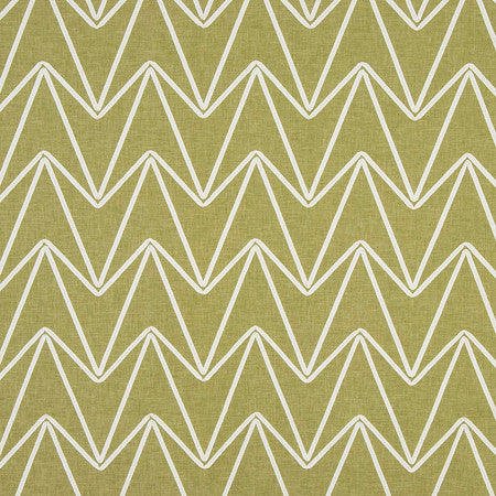 Zinnia Apple by Carole Fabric Serene Green Base: 52% Polyester, 48% Cotton Embr: 100% Cotton N/A 5" V, 5 5/8" H 52" - Fabric Carolina -