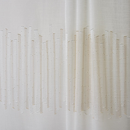 Fall Across Linen by Carole Fabric Sheer Philosophy 100% Polyester Turkey N/A 15 1/2" V 122"  - Fabric Carolina -