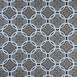 Sorcerers Eye Indigo by Carole Fabric