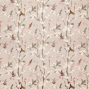 Hummingbird Gathering Autumn by Carole Fabric