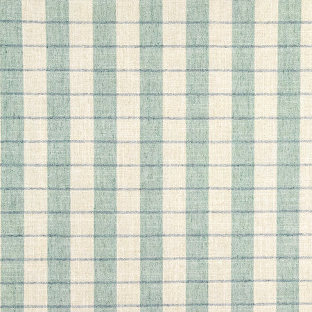 Favorite Novel Freshwater by Carole Designer Fabric Serene Green 85% Polyester, 15% Linen 60,000 Wyzenbeek Double Rubs 1 1/2" V, 3" H 54" - Swanky Fabrics -