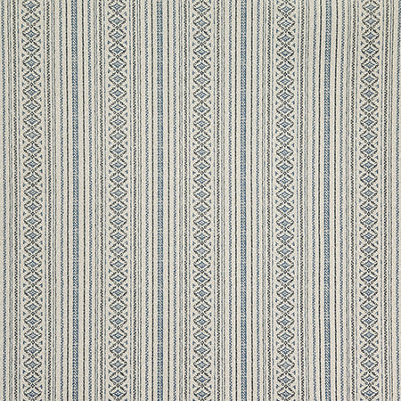 Choose A Path Navy by Carole Designer Fabric Dawn & Dusk 100% Cotton Printed In Usa On Imported Goods 3" V, 4 1/2" H 55.25" - Swanky Fabrics -