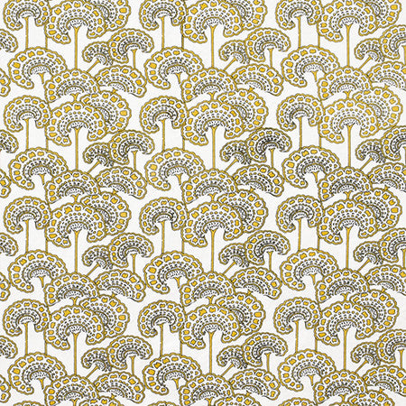 Uncommon Grounds Turmeric by Carole Fabric Artisan 54% Linen, 46% Cotton INDIA 7,000 Martindale Circular Rubs 5 1/2" V, 7 1/4" H 54"  - Fabric Carolina -