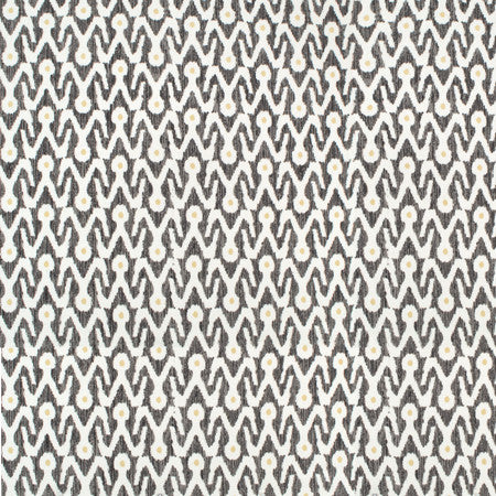 Together With You Charcoal by Carole Fabric Moonstone 100% Cotton India  9" V, 13 1/2" H 54"  - Fabric Carolina -
