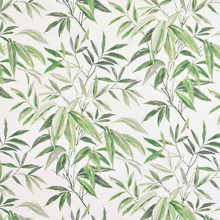 So Subtle Thistle by Carole Fabric Jade 100% Cotton Spain  24" V, 13 1/2" H HD 54"  - Fabric Carolina -