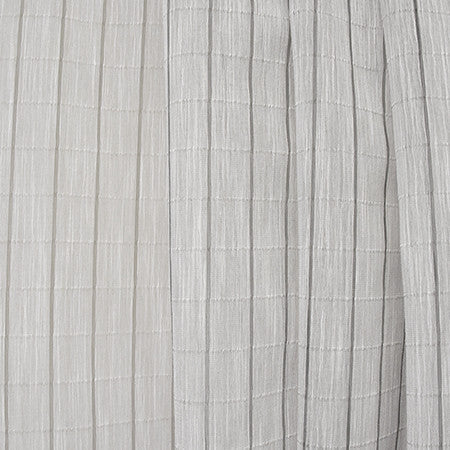 Square One Dove by Carole Designer Fabric Sheer Luxury 66% Cotton, 34% Polyester INDIA N/A 1 1/4" V, 1 3/8" H 116" - Swanky Fabrics -
