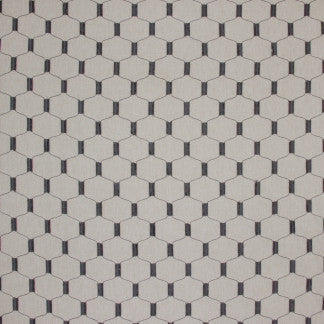 Two Districts Platinum by Carole Designer Fabric Looking Glass 52% Cotton, 48% Polyester INDIA 4 5/8" V, 4 3/8" H 53" - Swanky Fabrics -