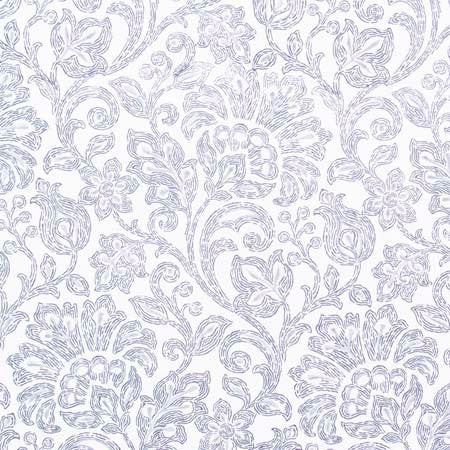 Few Words Denim by Carole Designer Fabric Red Sea 100% Cotton India 24 1/2" V, 14 1/2" H 54" - Swanky Fabrics -
