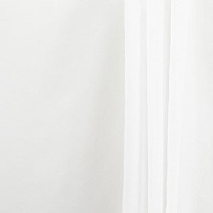 Behind The Curtains White by Carole Fabric