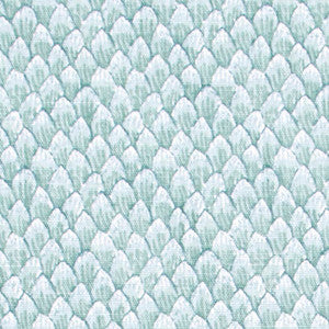 Snowcaps Viridian by Carole Fabric