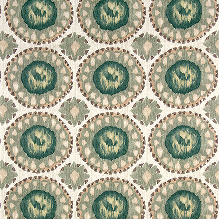 Setting Sun Cactus by Carole Fabric Go West 100% Cotton 30,000 Wyzenbeek Double Rubs 8 3/8" V, 9 1/4" H 55" - Fabric Carolina -